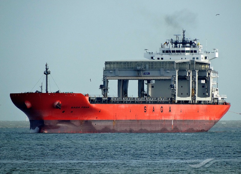 saga fram (General Cargo Ship) - IMO 9613874, MMSI 477224800, Call Sign VRLL3 under the flag of Hong Kong