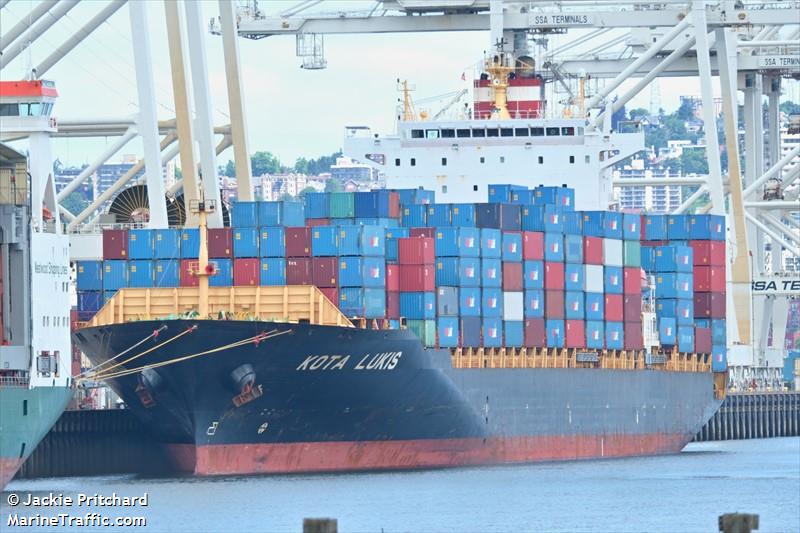 kota lukis (Container Ship) - IMO 9439747, MMSI 477302500, Call Sign VRSN8 under the flag of Hong Kong