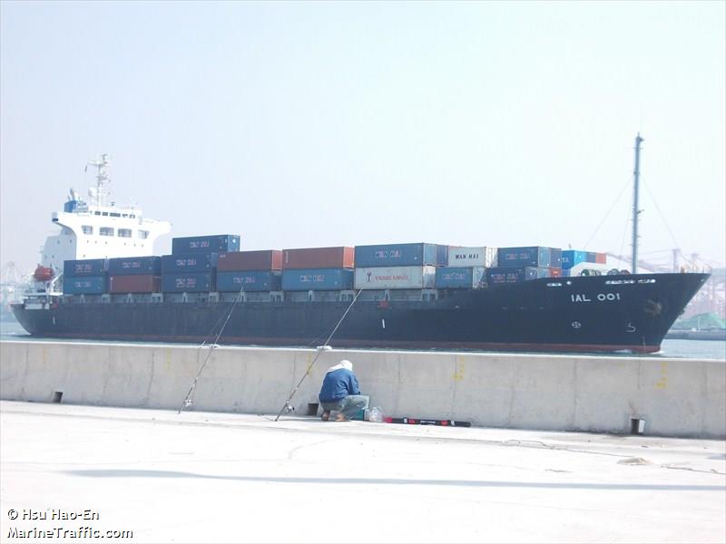 ial001 (Container Ship) - IMO 9140061, MMSI 477387600, Call Sign VRHW6 under the flag of Hong Kong