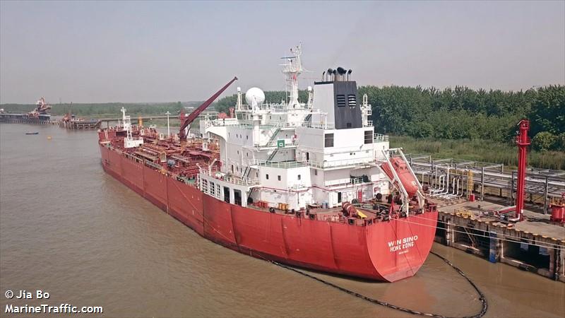 win sino (Chemical/Oil Products Tanker) - IMO 9278519, MMSI 477591900, Call Sign VRTJ3 under the flag of Hong Kong