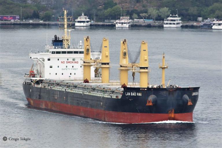 lan bao hai (Bulk Carrier) - IMO 9738105, MMSI 477713300, Call Sign VRPA8 under the flag of Hong Kong