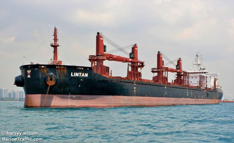 lintan (Bulk Carrier) - IMO 9715206, MMSI 477737100, Call Sign VROU2 under the flag of Hong Kong