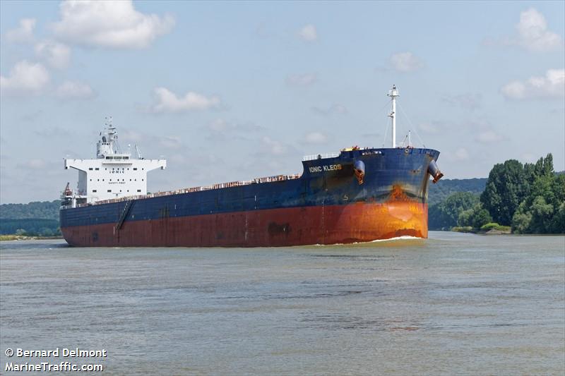 ionic kleos (Bulk Carrier) - IMO 9470507, MMSI 538005444, Call Sign V7DX4 under the flag of Marshall Islands