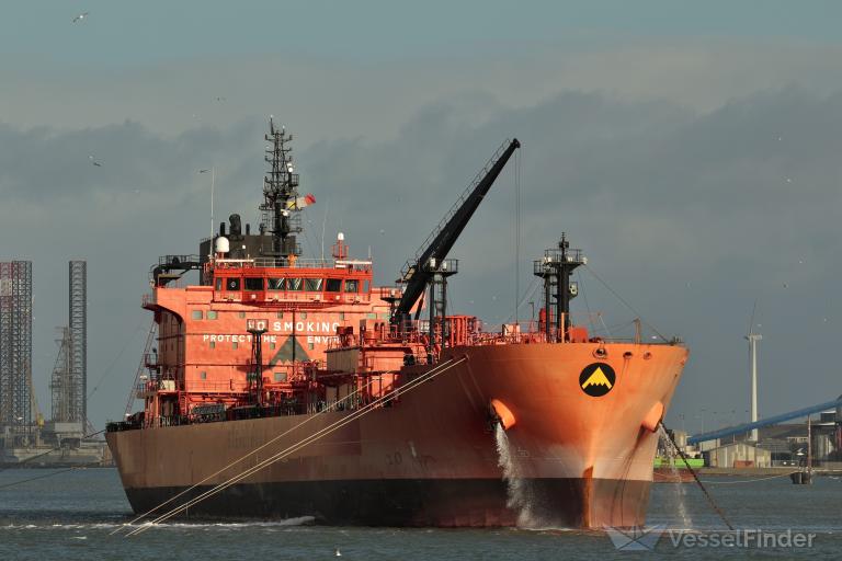 eco ice (LPG Tanker) - IMO 9755646, MMSI 538007403, Call Sign V7MA2 under the flag of Marshall Islands