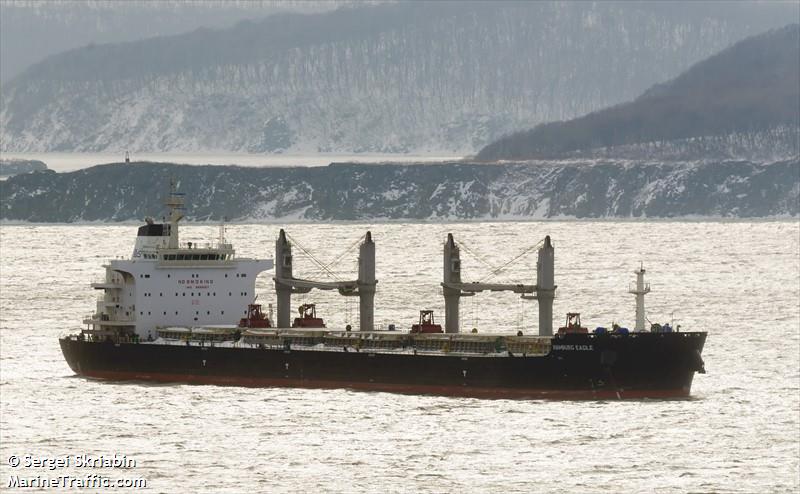 hamburg eagle (Bulk Carrier) - IMO 9698587, MMSI 538008164, Call Sign V7A2031 under the flag of Marshall Islands