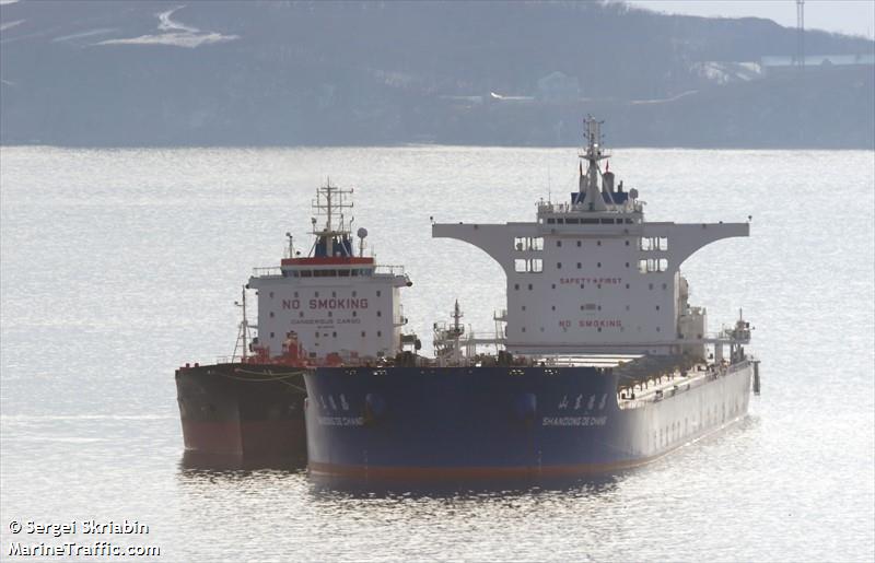 shandong de chang (Bulk Carrier) - IMO 9872054, MMSI 538008987, Call Sign V7A4161 under the flag of Marshall Islands