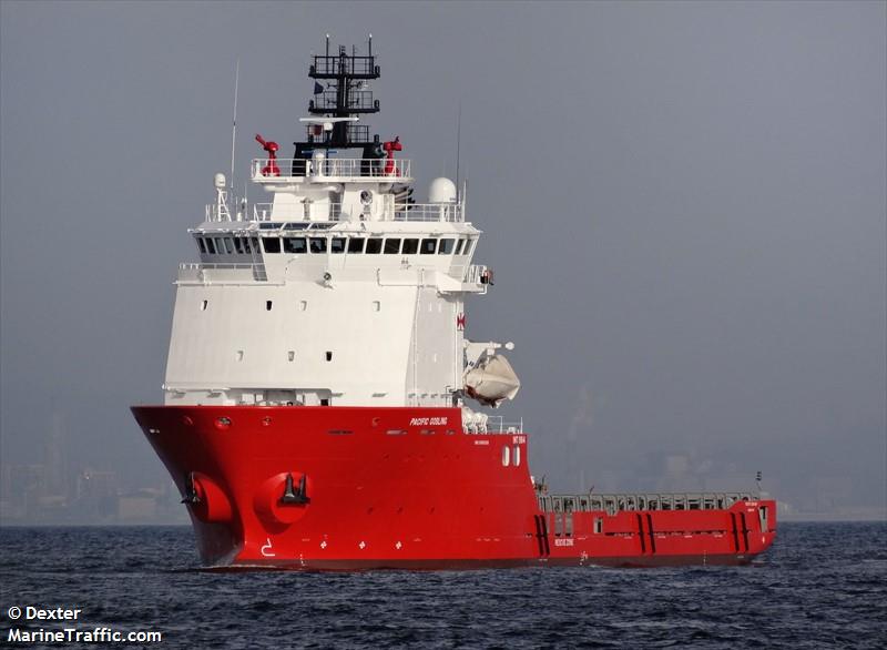 pacific gosling (Offshore Tug/Supply Ship) - IMO 9666900, MMSI 566444000, Call Sign 9V2934 under the flag of Singapore
