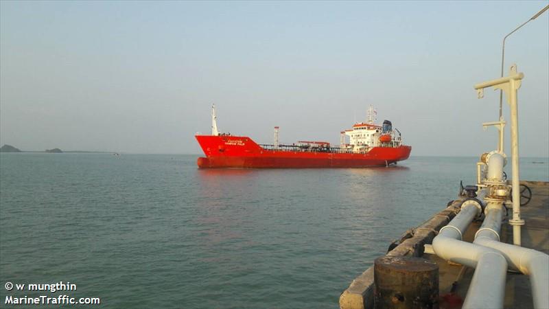 sampow palm (Oil Products Tanker) - IMO 9080912, MMSI 567001760, Call Sign HSB5173 under the flag of Thailand