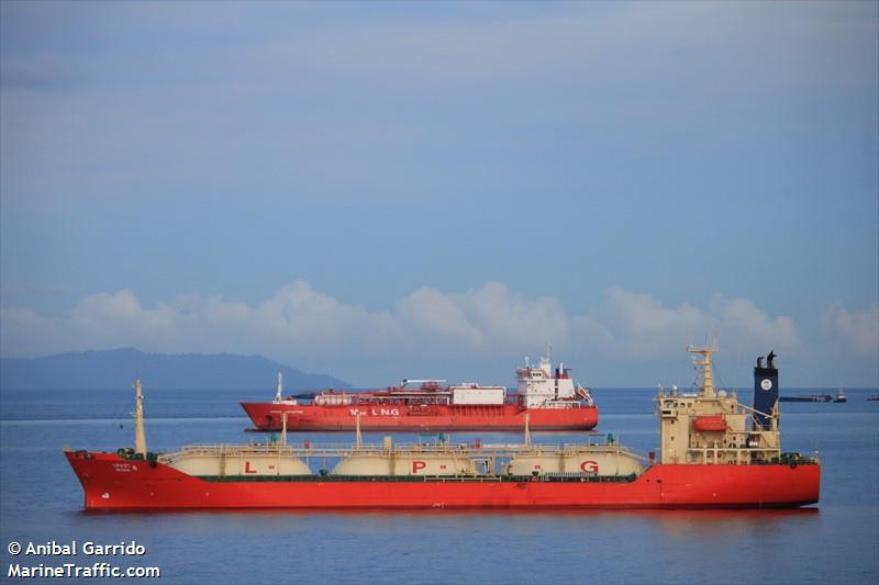 senna 8 (LPG Tanker) - IMO 9128673, MMSI 567564000, Call Sign HSB6461 under the flag of Thailand