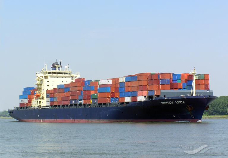singapore (Container Ship) - IMO 9256224, MMSI 636013530, Call Sign A8NN9 under the flag of Liberia