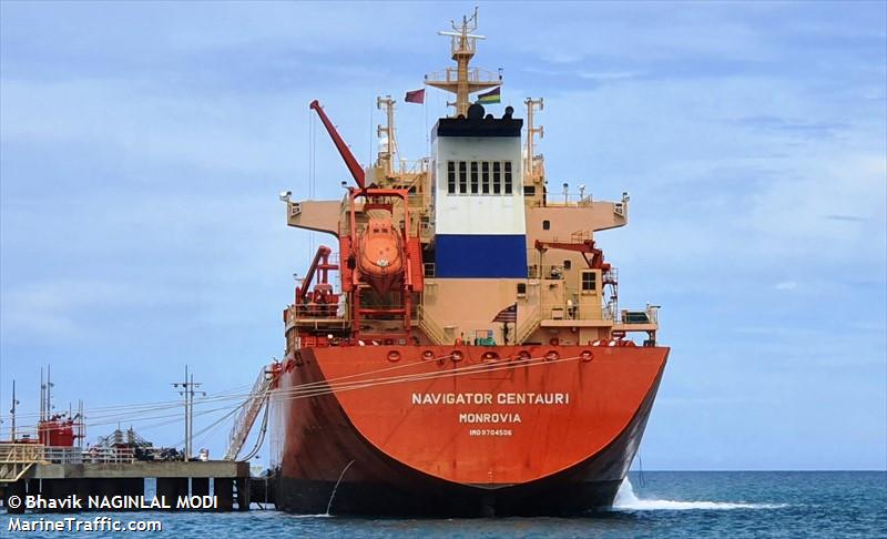 navigator centauri (LPG Tanker) - IMO 9704506, MMSI 636016658, Call Sign D5HE3 under the flag of Liberia