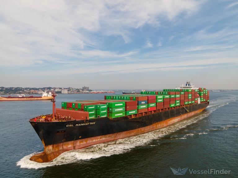 csl manhattan (Container Ship) - IMO 9289556, MMSI 636016853, Call Sign D5IC7 under the flag of Liberia