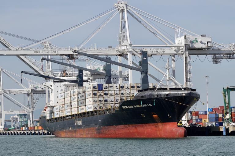 sealand manzanillo (Container Ship) - IMO 9383261, MMSI 636017153, Call Sign A8QP4 under the flag of Liberia