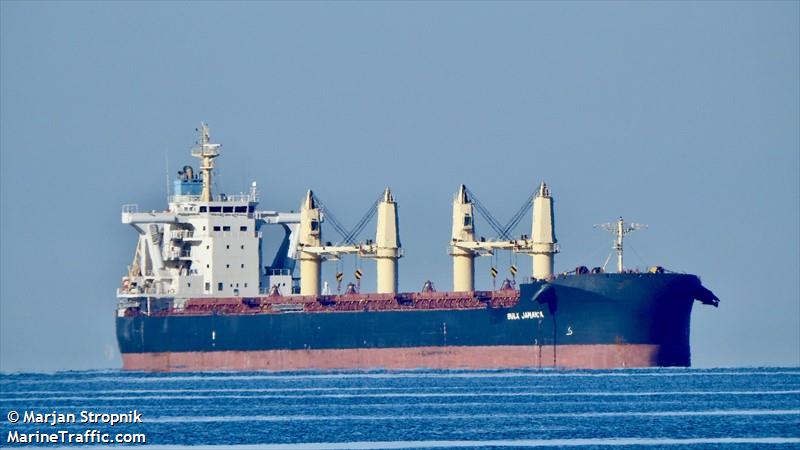 bulk jamaica (Bulk Carrier) - IMO 9792450, MMSI 636018535, Call Sign D5QD5 under the flag of Liberia