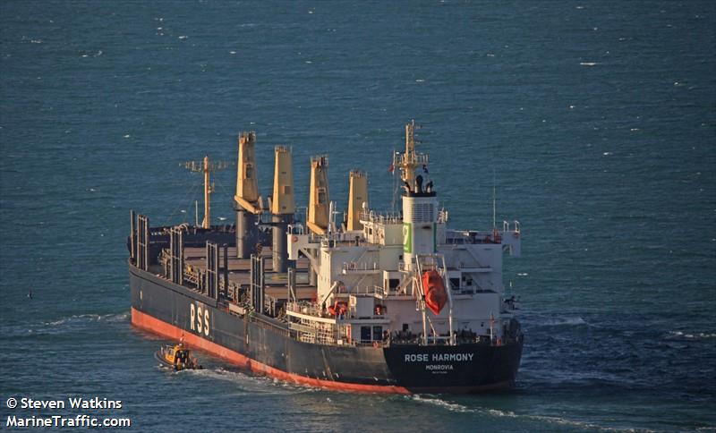 rose harmony (General Cargo Ship) - IMO 9778985, MMSI 636018826, Call Sign D5RO4 under the flag of Liberia