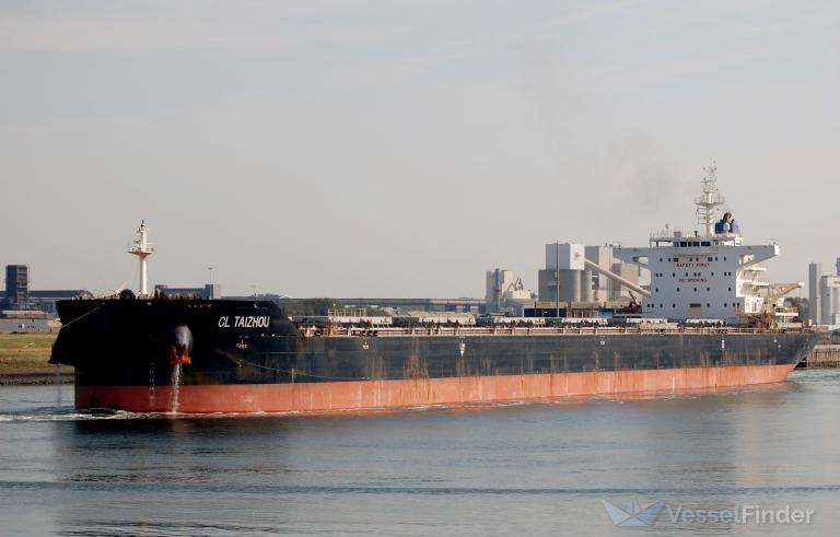 cl taizhou (Bulk Carrier) - IMO 9747314, MMSI 636019146, Call Sign D5TD7 under the flag of Liberia