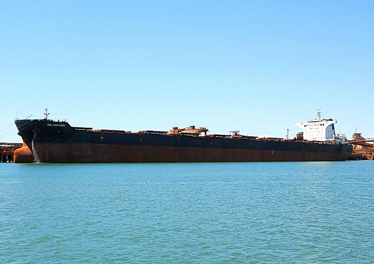 esl walrus (Bulk Carrier) - IMO 9493626, MMSI 636019381, Call Sign D5UF8 under the flag of Liberia