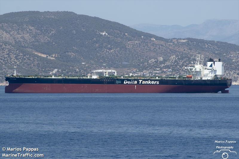 delta ocean (Crude Oil Tanker) - IMO 9408475, MMSI 636019889, Call Sign D5WQ3 under the flag of Liberia
