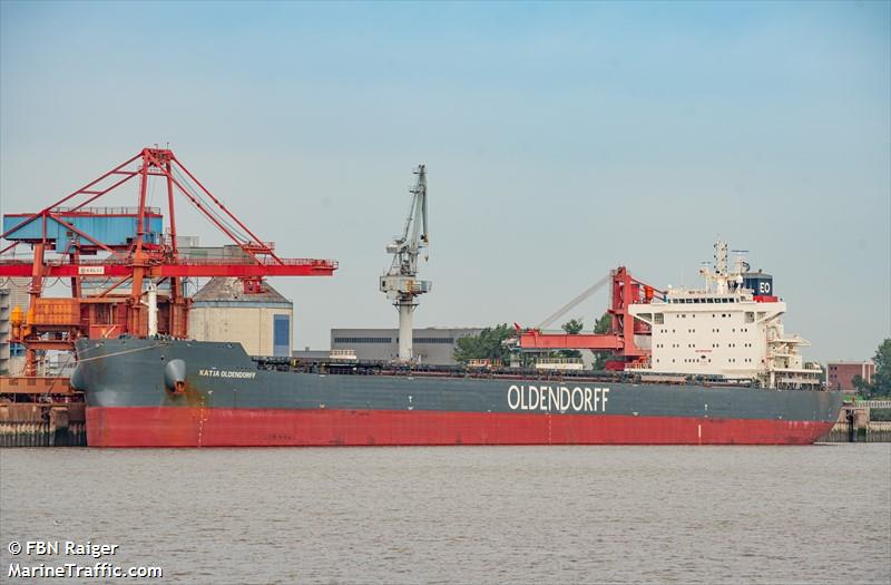 katja oldendorff (Bulk Carrier) - IMO 9867554, MMSI 636019973, Call Sign D5XB2 under the flag of Liberia