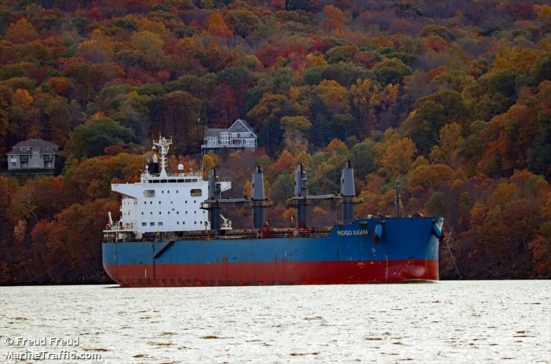 indigo jugem (Bulk Carrier) - IMO 9748497, MMSI 636020222, Call Sign D5YF2 under the flag of Liberia