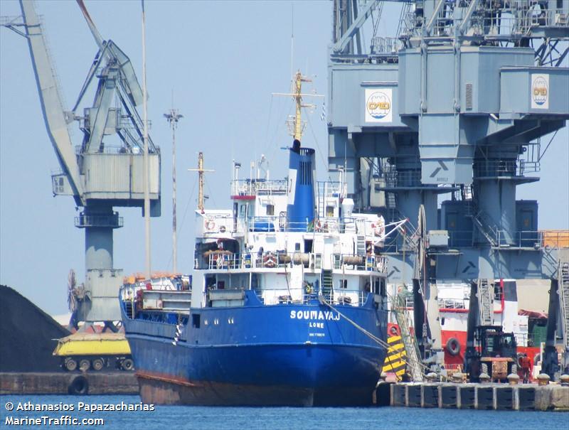 soumaya-j (General Cargo Ship) - IMO 7118870, MMSI 671036000, Call Sign 5VAE7 under the flag of Togolese Rep
