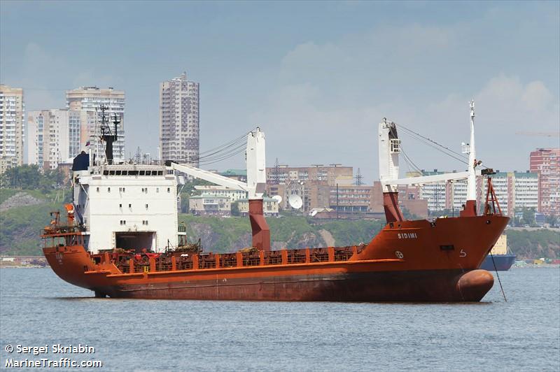 sidimi (General Cargo Ship) - IMO 8501414, MMSI 671096100, Call Sign 5VHA7 under the flag of Togolese Rep