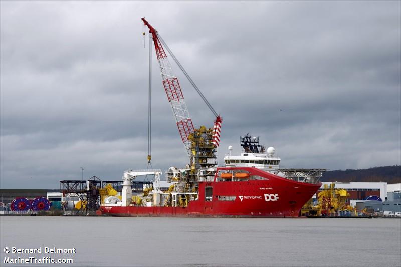 skandi vitoria (Offshore Support Vessel) - IMO 9387231, MMSI 710005570, Call Sign PPZK under the flag of Brazil