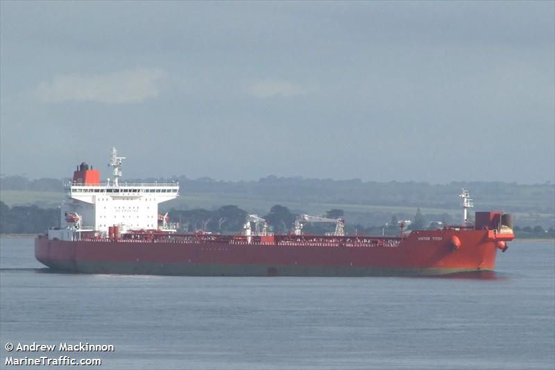 viktor titov (Crude Oil Tanker) - IMO 9301407, MMSI 209595000, Call Sign C4EU2 under the flag of Cyprus