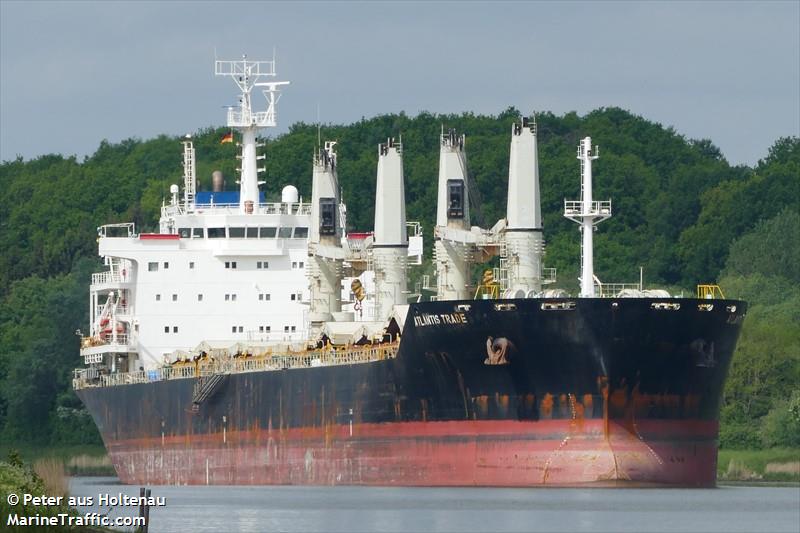 atlantis trade (Bulk Carrier) - IMO 9620994, MMSI 210185000, Call Sign 5BTY3 under the flag of Cyprus