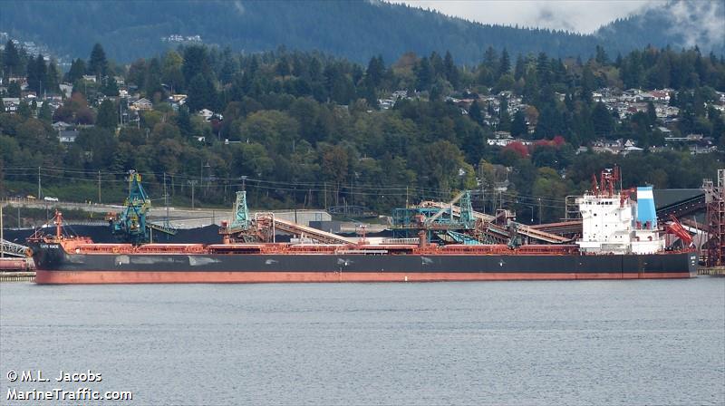 cape race (Bulk Carrier) - IMO 9601728, MMSI 210581000, Call Sign 5BRQ3 under the flag of Cyprus