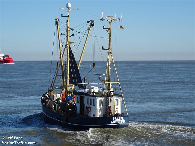 paloma (Fishing vessel) - IMO , MMSI 211155000, Call Sign DCEL under the flag of Germany