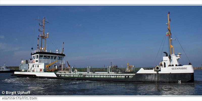 seekrabbe (Hopper Dredger) - IMO 9059066, MMSI 211232950, Call Sign DBQP under the flag of Germany