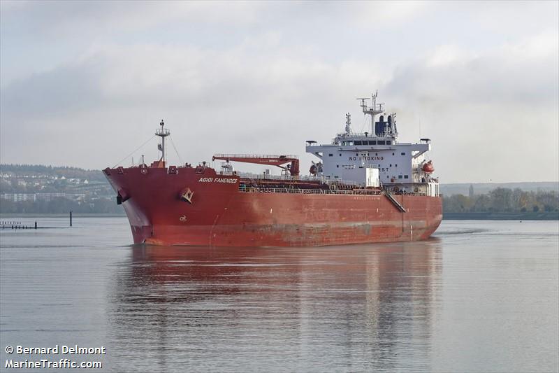 agioi fanendes (Chemical/Oil Products Tanker) - IMO 9798375, MMSI 215233000, Call Sign 9HA5024 under the flag of Malta