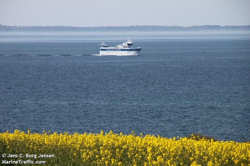 faaborg iii (Passenger/Ro-Ro Cargo Ship) - IMO 9628647, MMSI 219016906, Call Sign OZHL under the flag of Denmark