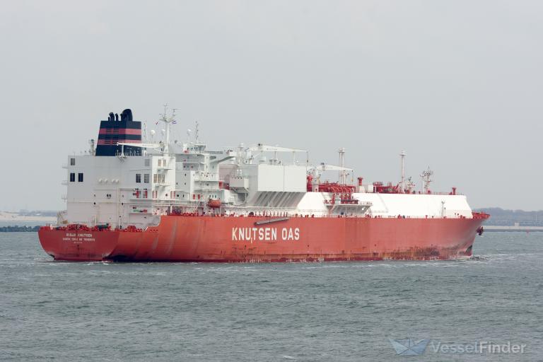 rioja knutsen (LNG Tanker) - IMO 9721736, MMSI 224451000, Call Sign EARG under the flag of Spain