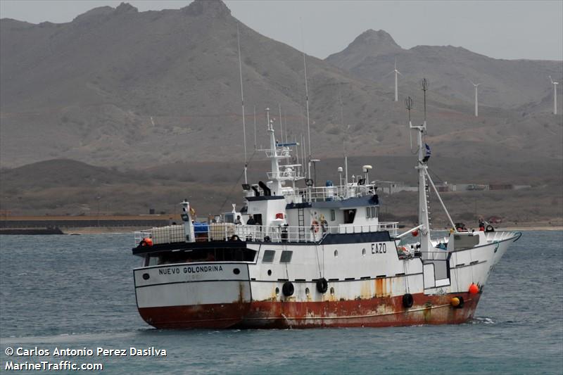 nuevo golondrina (Fishing Vessel) - IMO 9249934, MMSI 224609000, Call Sign EAZO under the flag of Spain