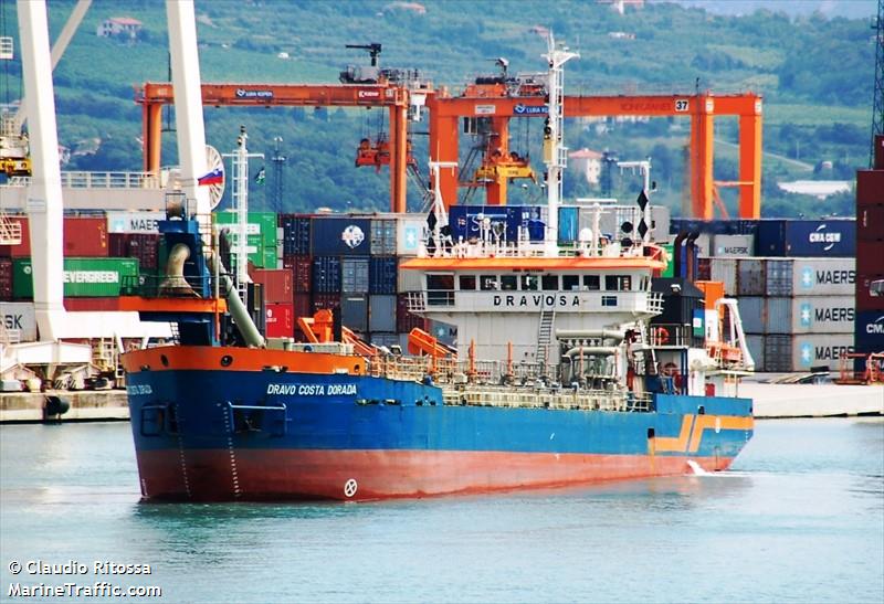 dravo costa dorada (Hopper Dredger) - IMO 8611180, MMSI 225399000, Call Sign ECCD under the flag of Spain