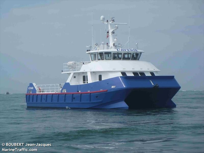 lavenir (Offshore Support Vessel) - IMO , MMSI 228017600, Call Sign FICG under the flag of France