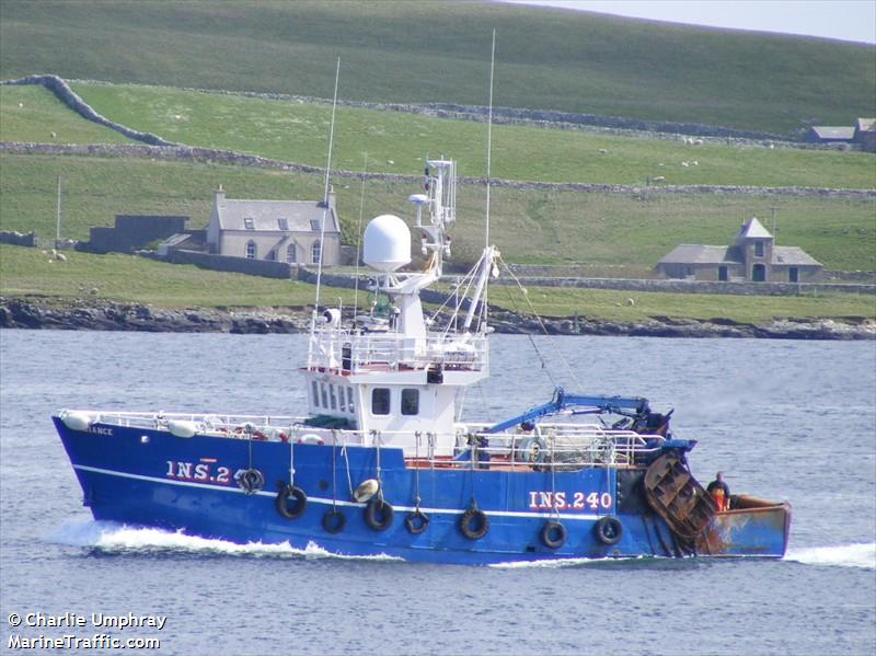 radiance ins240 (Fishing vessel) - IMO , MMSI 232006740, Call Sign MLTS under the flag of United Kingdom (UK)