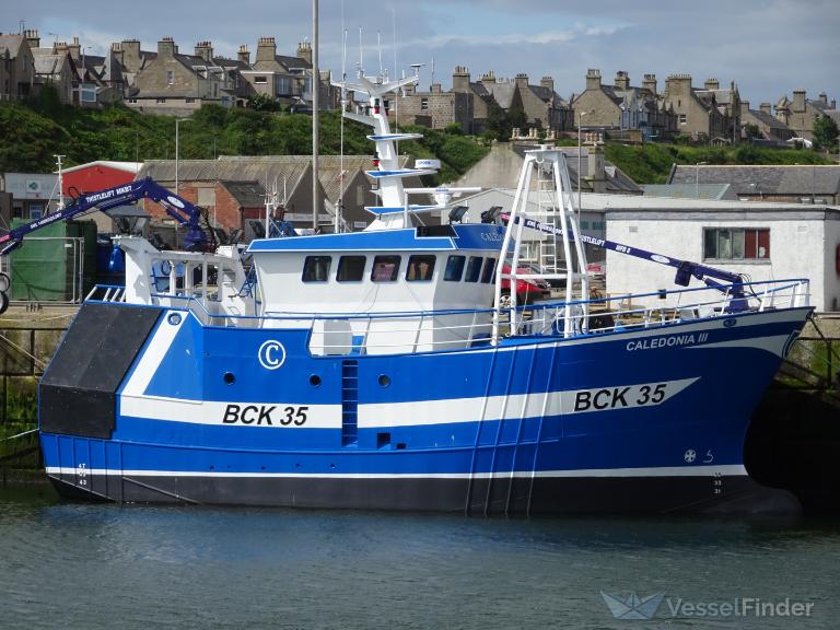 caledonia iii bck35 (Fishing vessel) - IMO , MMSI 232014358, Call Sign MCSU2 under the flag of United Kingdom (UK)