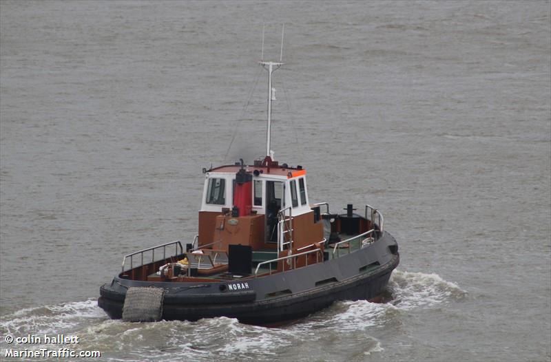 norah (Tug) - IMO , MMSI 232027692, Call Sign MHHQ8 under the flag of United Kingdom (UK)