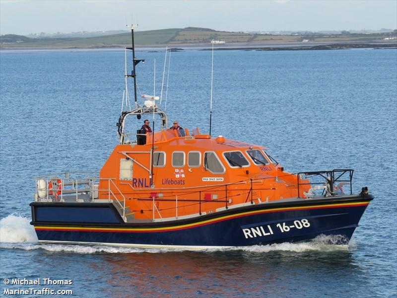 rnli lifeboat 16-08 (SAR) - IMO , MMSI 235050564, Call Sign MRHL4 under the flag of United Kingdom (UK)