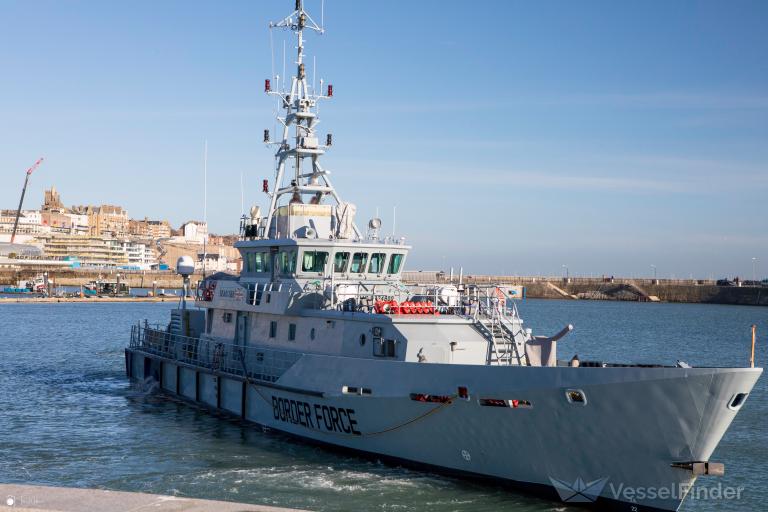 searcher (Patrol Vessel) - IMO 9234800, MMSI 235081000, Call Sign ZQNK9 under the flag of United Kingdom (UK)