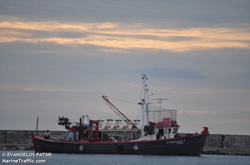 ag.nikolaos-ii (Fishing vessel) - IMO , MMSI 239044000, Call Sign SV4090 under the flag of Greece