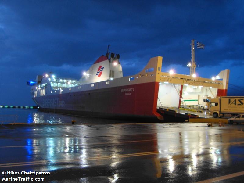 superfast i (Passenger/Ro-Ro Cargo Ship) - IMO 9350719, MMSI 240815000, Call Sign SVAK2 under the flag of Greece