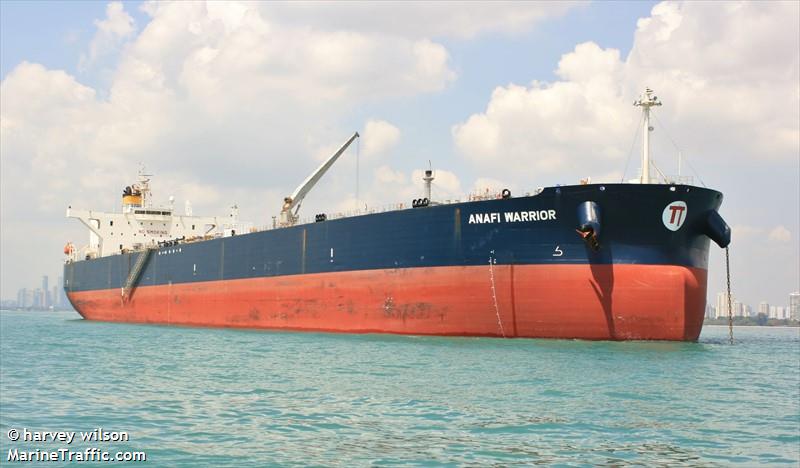 anafi warrior (Crude Oil Tanker) - IMO 9370848, MMSI 241408000, Call Sign SVCH2 under the flag of Greece