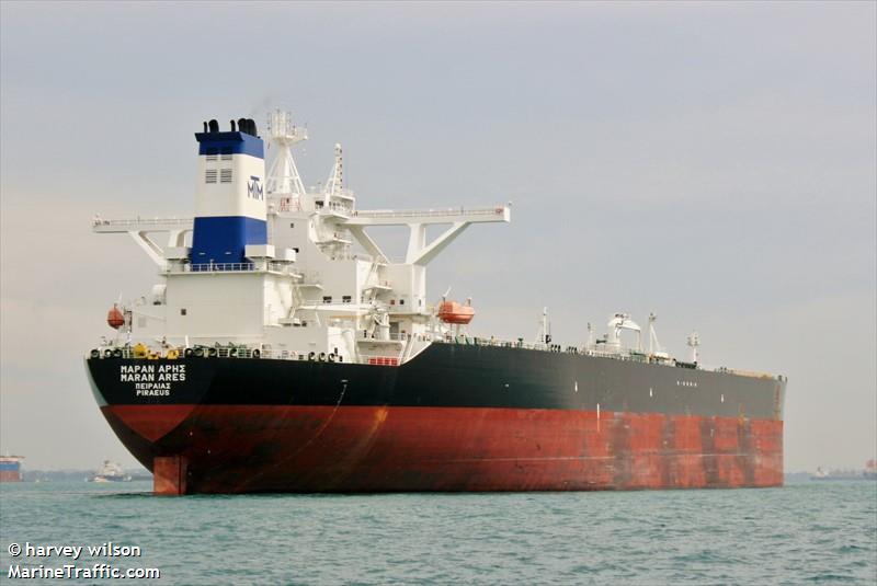 maran ares (Crude Oil Tanker) - IMO 9796872, MMSI 241520000, Call Sign SVCQ6 under the flag of Greece