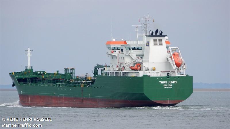 thun lundy (Chemical/Oil Products Tanker) - IMO 9837872, MMSI 244069000, Call Sign PBYW under the flag of Netherlands