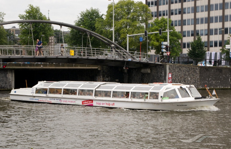 breitner (Passenger ship) - IMO , MMSI 244780317, Call Sign PD2104 under the flag of Netherlands