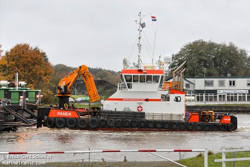 panda (Utility Vessel) - IMO 9807798, MMSI 245852000, Call Sign PCOA under the flag of Netherlands